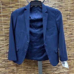 Calvin Klein Big Boys Slim Fit Stretch Suit Jacket - Navy Size 12